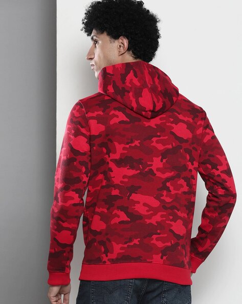 Camo hotsell red hoodie