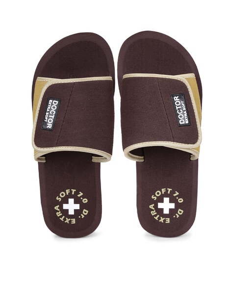 Buy Brown Flip Flop Slippers for Men by Doctor Extra Soft Online