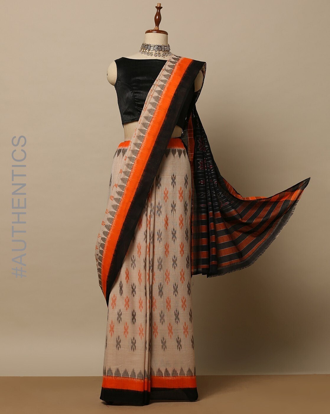 Buy Pickle Green Sarees for Women by Indie Picks Online | Ajio.com