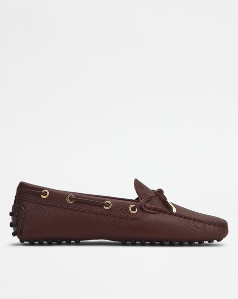 womens brown driving loafers