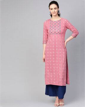 azira Embellished Straight Kurta-picture-39