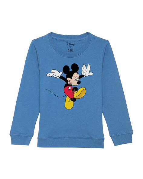 Buy Blue Sweatshirts Hoodie for Boys by Disney by Wear Your Mind