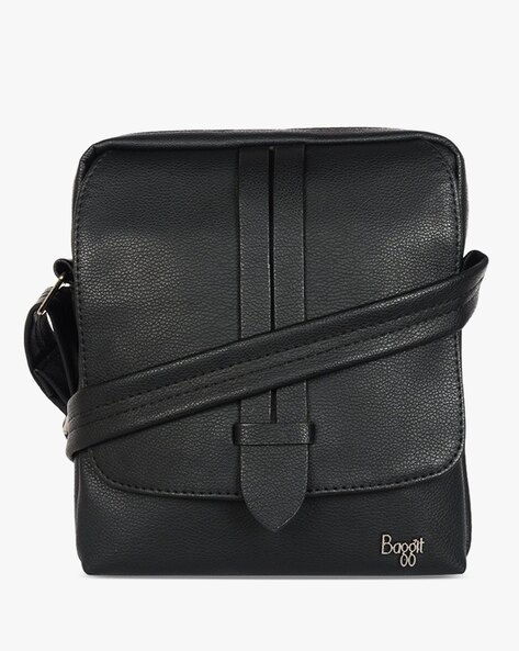Buy Black Customized Baggit Men's Two Fold Faux Leather Wallet Online |  yourPrint