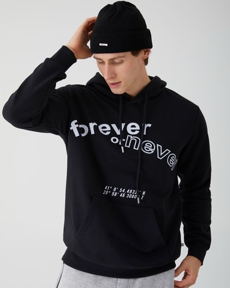 Buy Black Sweatshirt Hoodies for Men by LTB Online Ajio