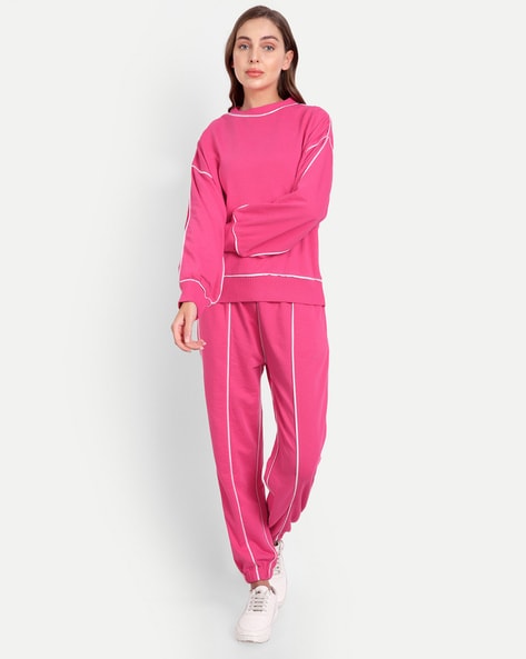 Buy Pink Tracksuits for Women by IKI CHIC Online