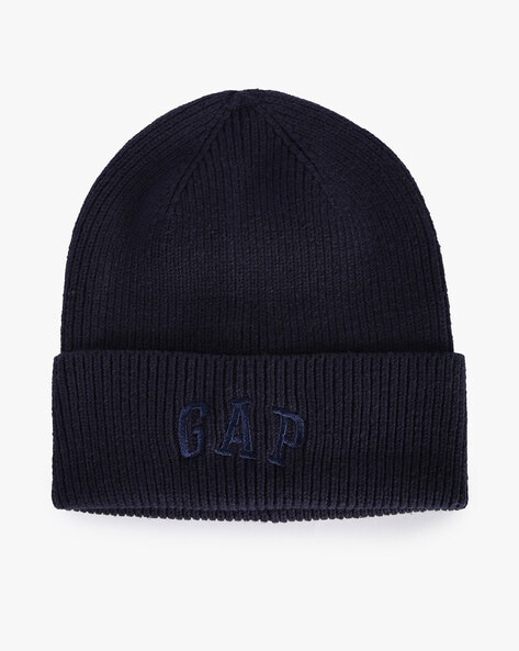 Men Ribbed Slip On Beanie