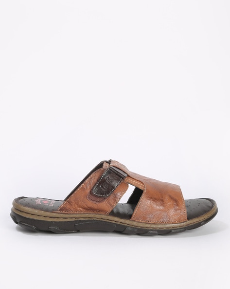 Shop Kappa Men's Logo Print Slip-On Slide Sandals Online | Splash Saudi