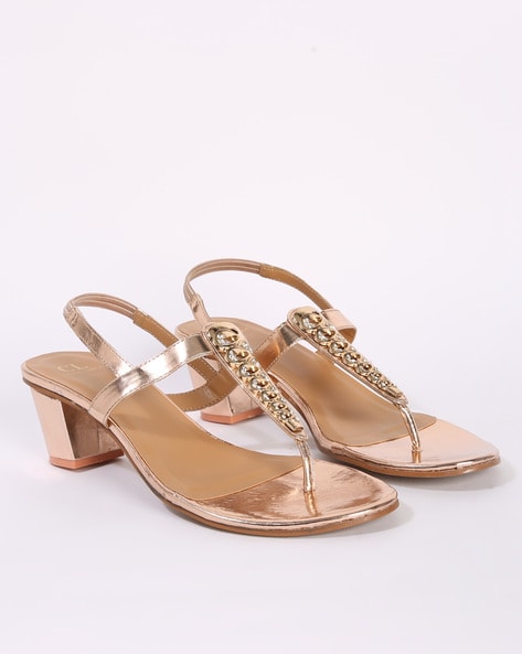 T strap discount high heel sandals