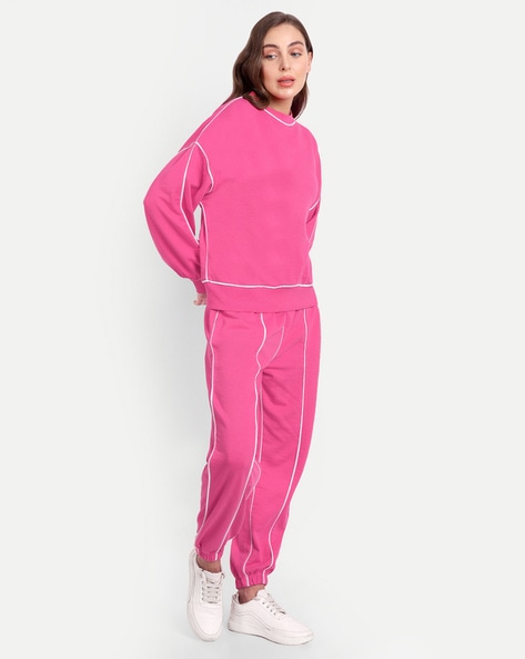 Buy Pink Tracksuits for Women by IKI CHIC Online