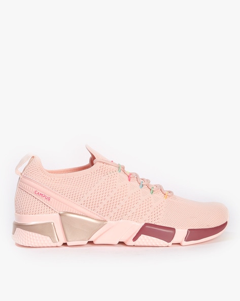 Peach colour hot sale sports shoes