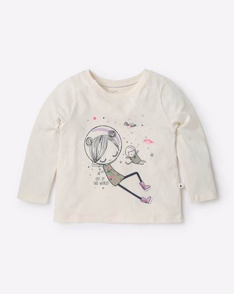 Gap Kids Graphic Print Round-Neck T-Shirt