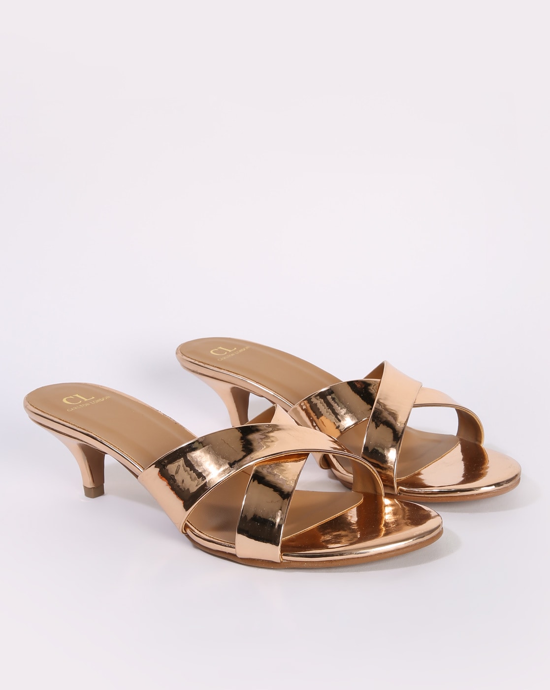 Rose gold open toe on sale sandals