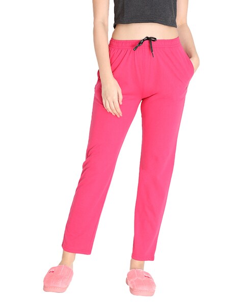 Buy HiFlyers Women Trendy Cotton Trackpant Black | Best Price: TT Bazaar