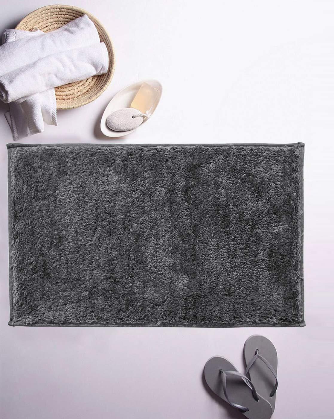 Buy Grey Bath Mats for Home & Kitchen by LUXEHOME INTERNATIONAL