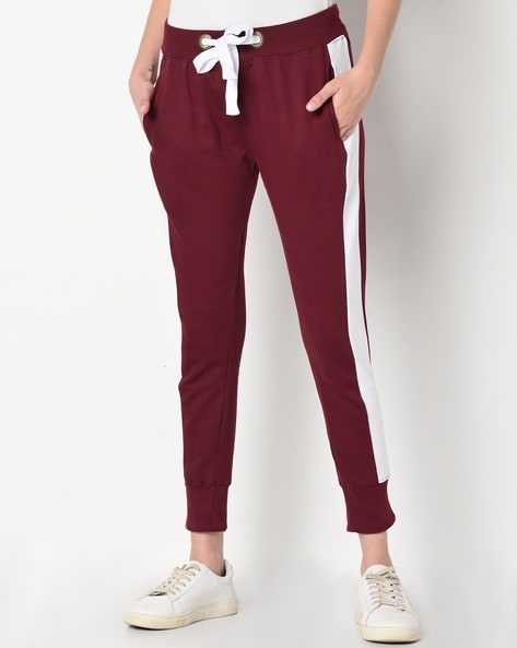 Women Slim Fit Joggers with Insert Pockets