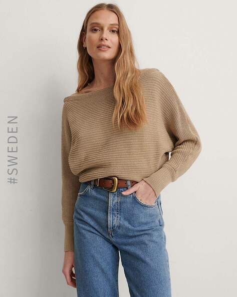 Buy Beige Sweaters Cardigans for Women by Na-kd Online