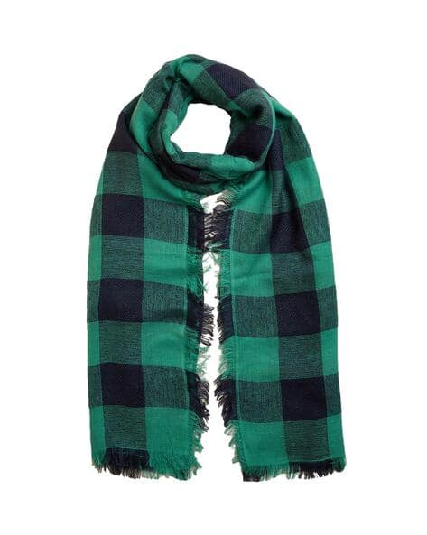 Checked Scarf