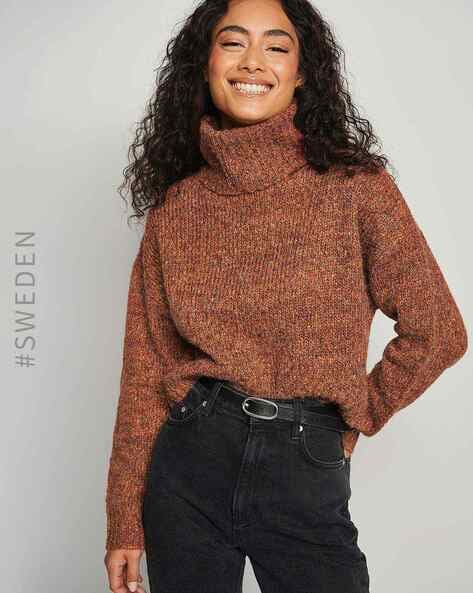 Buy Rust Sweaters Cardigans for Women by Na kd Online Ajio