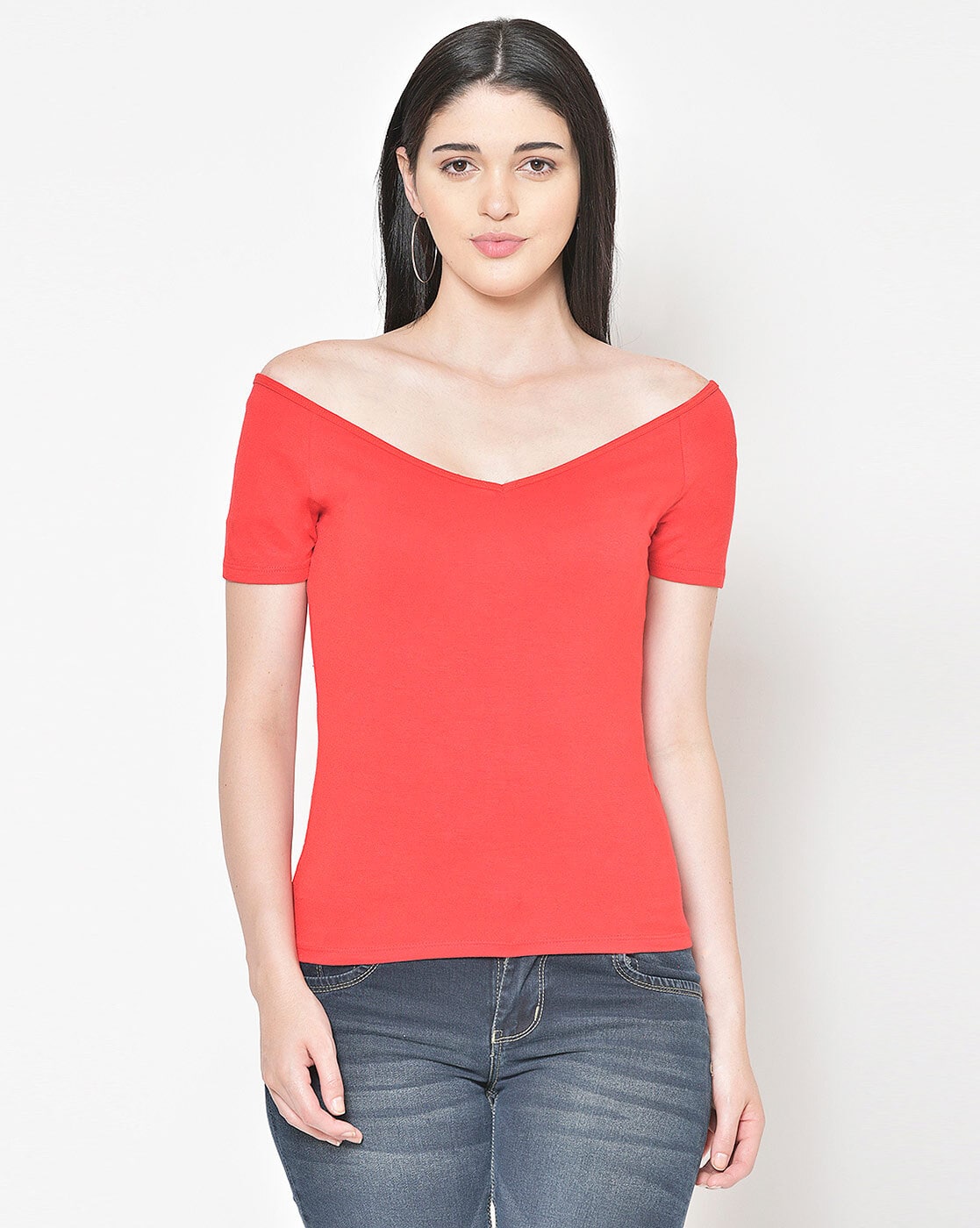 Buy Red Tops for Women by CATION Online