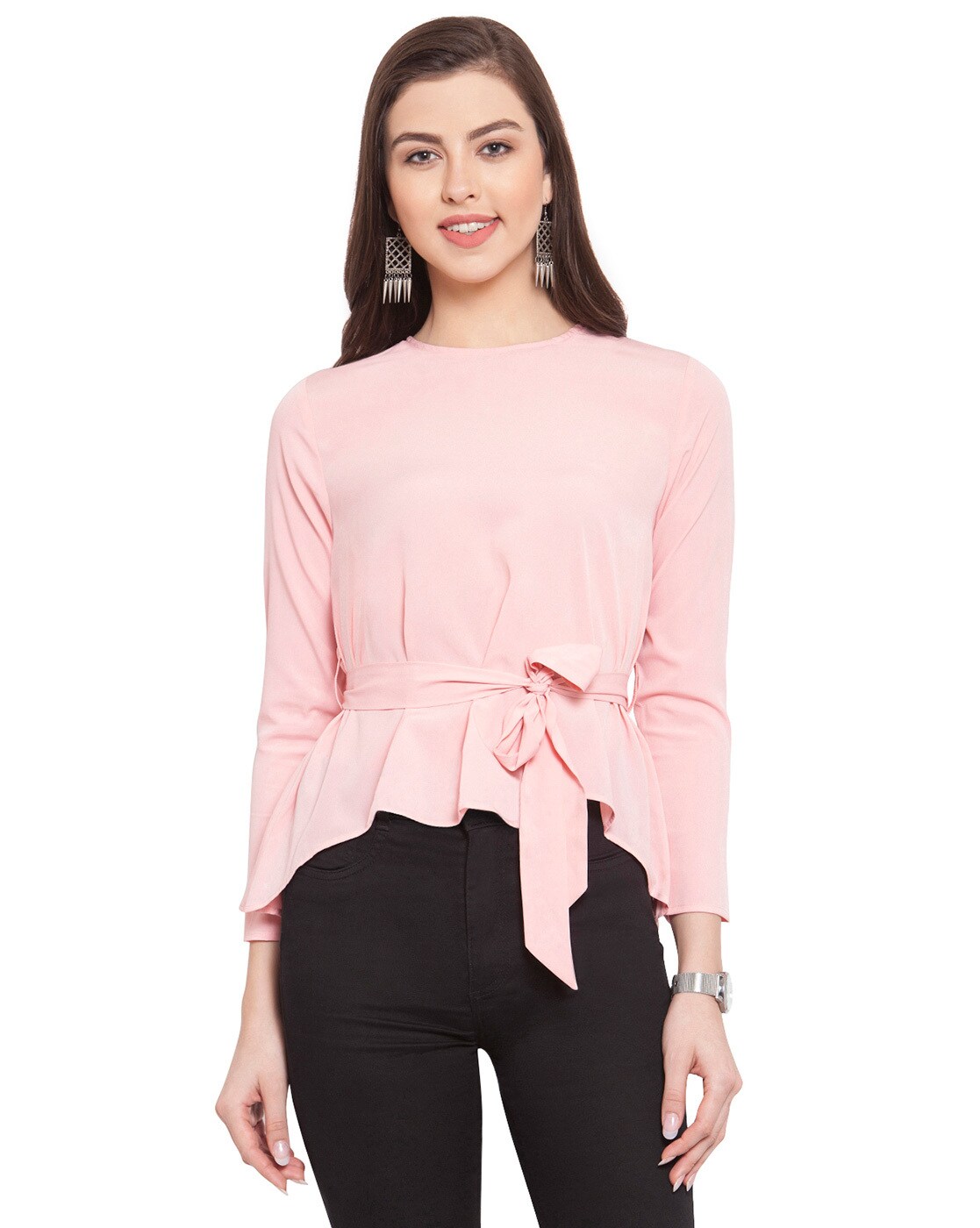 Buy Pink Tops for Women by MARTINI Online