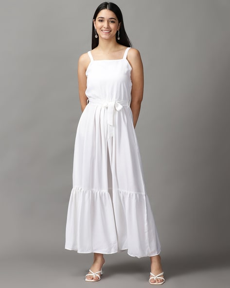 Buy White Dresses for Women by SHOWOFF Online