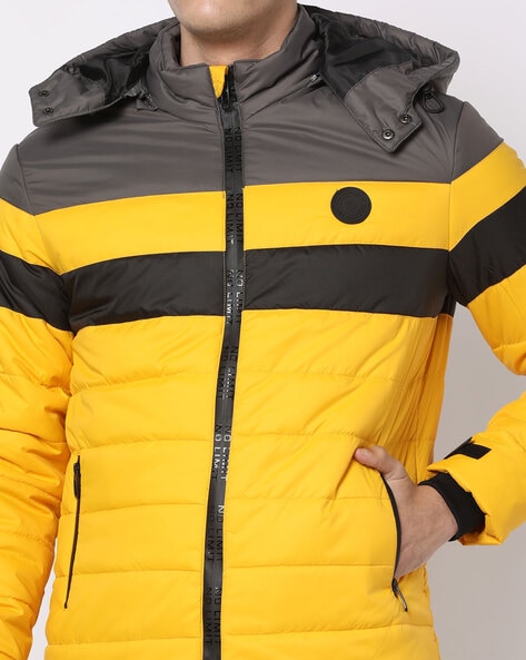 Buy Yellow & Black Jackets & Coats for Men by Produkt By Jack 