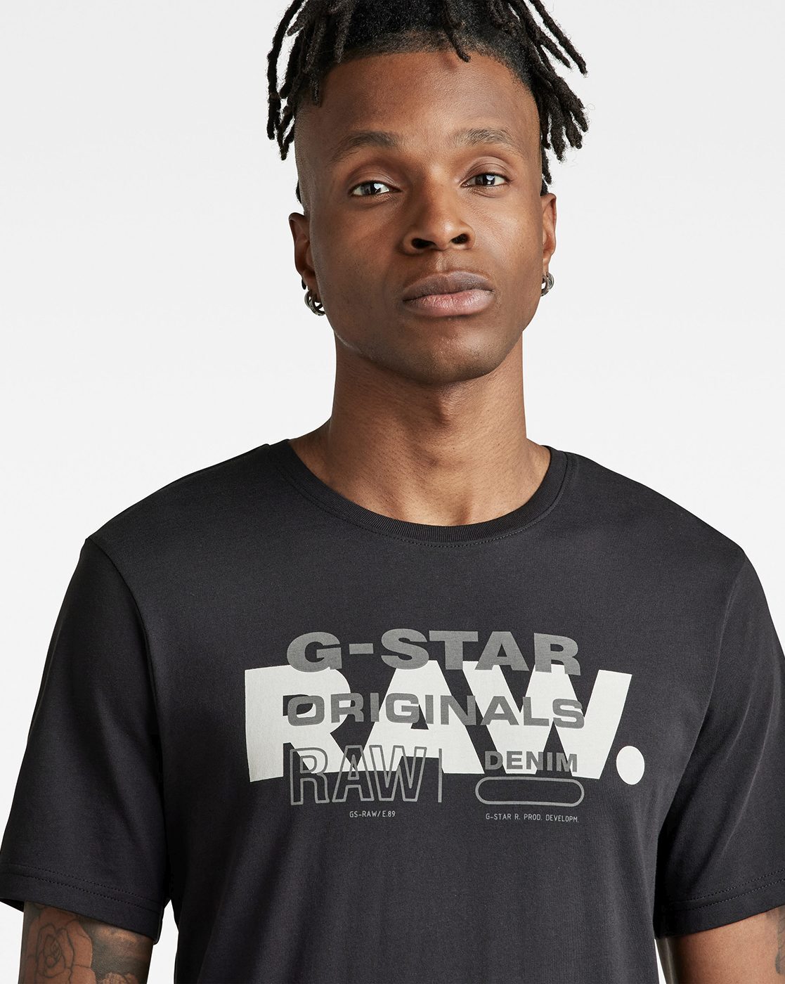 Raw. Graphic Slim T-Shirt | White | G-Star RAW® US