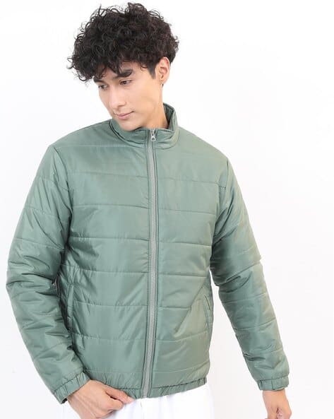 Ketch Zip-Front Puffer Jacket with Slip Pockets