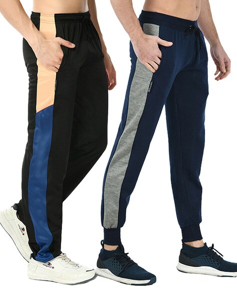 drawstring-waist track pants