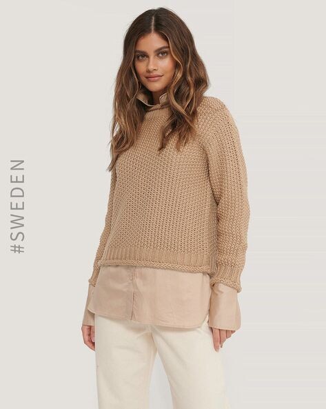 Buy Beige Sweaters & Cardigans for Women by Na-kd Online