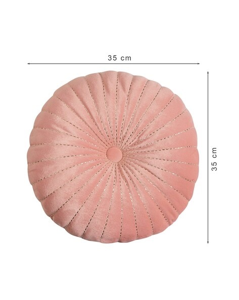 Pink clearance round cushion