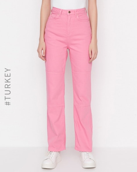 Buy Pink Jeans & Jeggings for Women by TRENDYOL Online