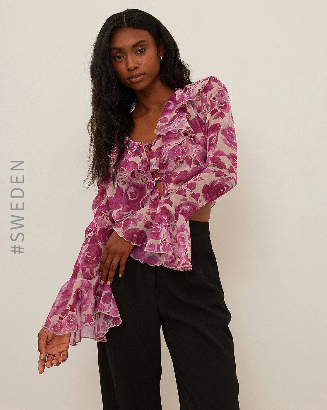 Buy Pink Tops for Women by Na-kd Online | Ajio.com