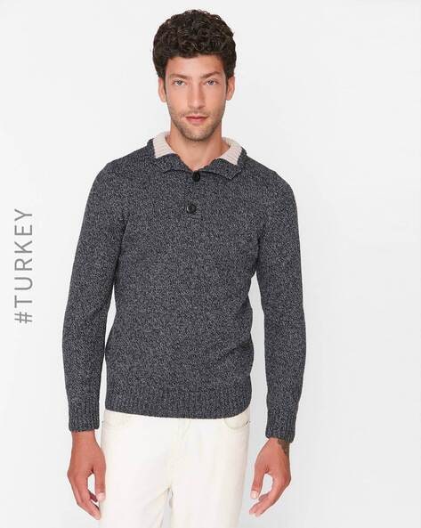 Buy Grey Sweaters & Cardigans for Men by TRENDYOL Online 