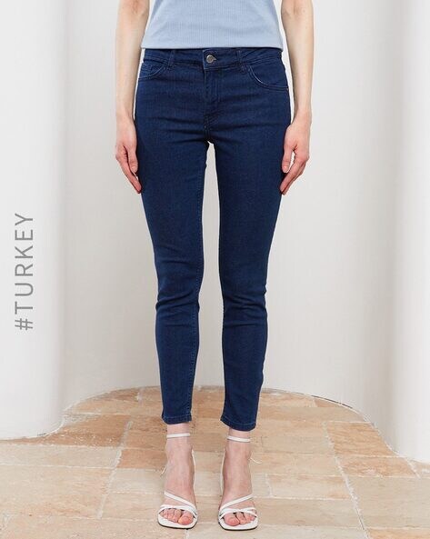 Buy Blue Jeans & Jeggings for Women by Barrels And Oil Online