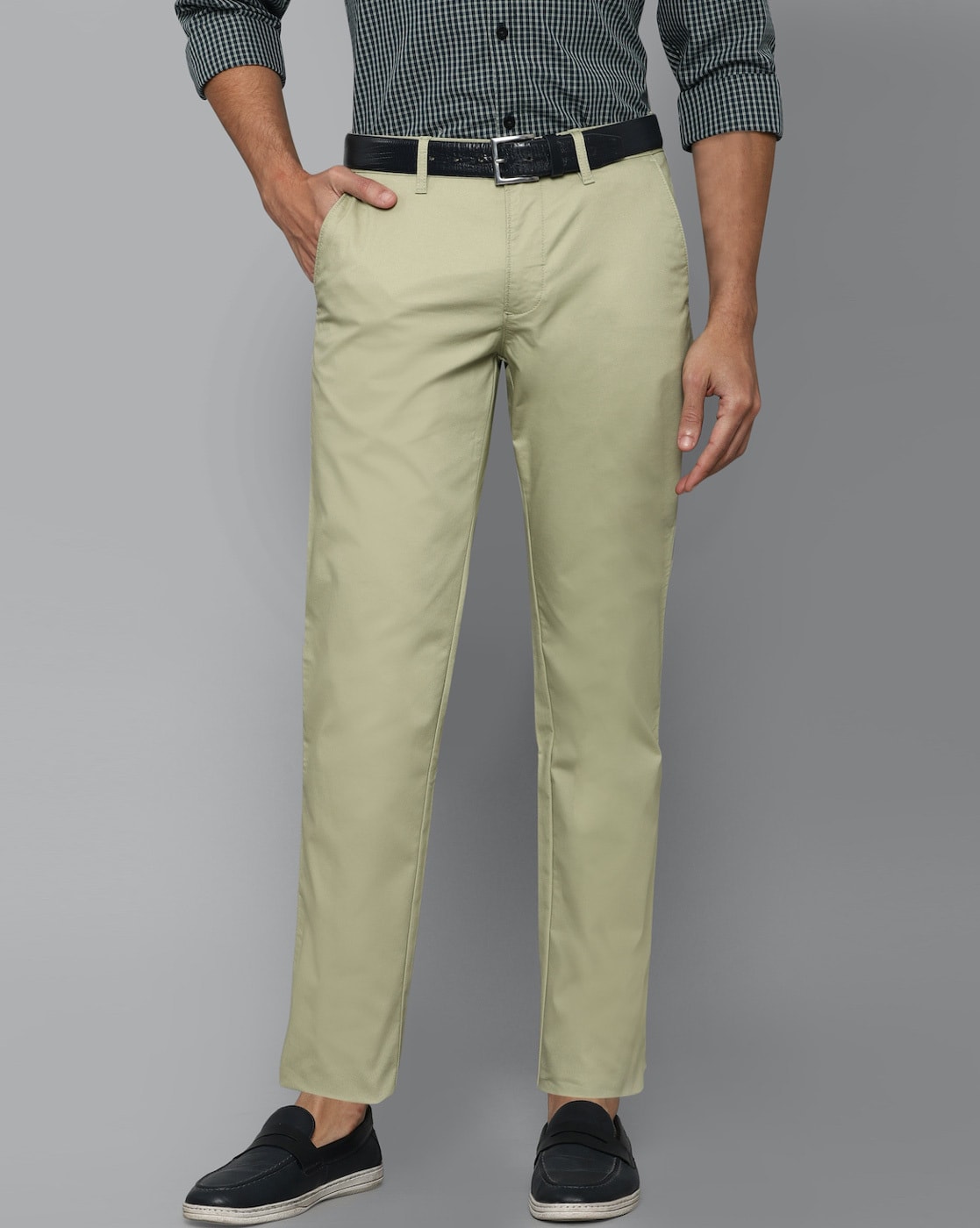 50% OFF on Louis Philippe Sport Men Slim Fit Chinos Trousers on Myntra