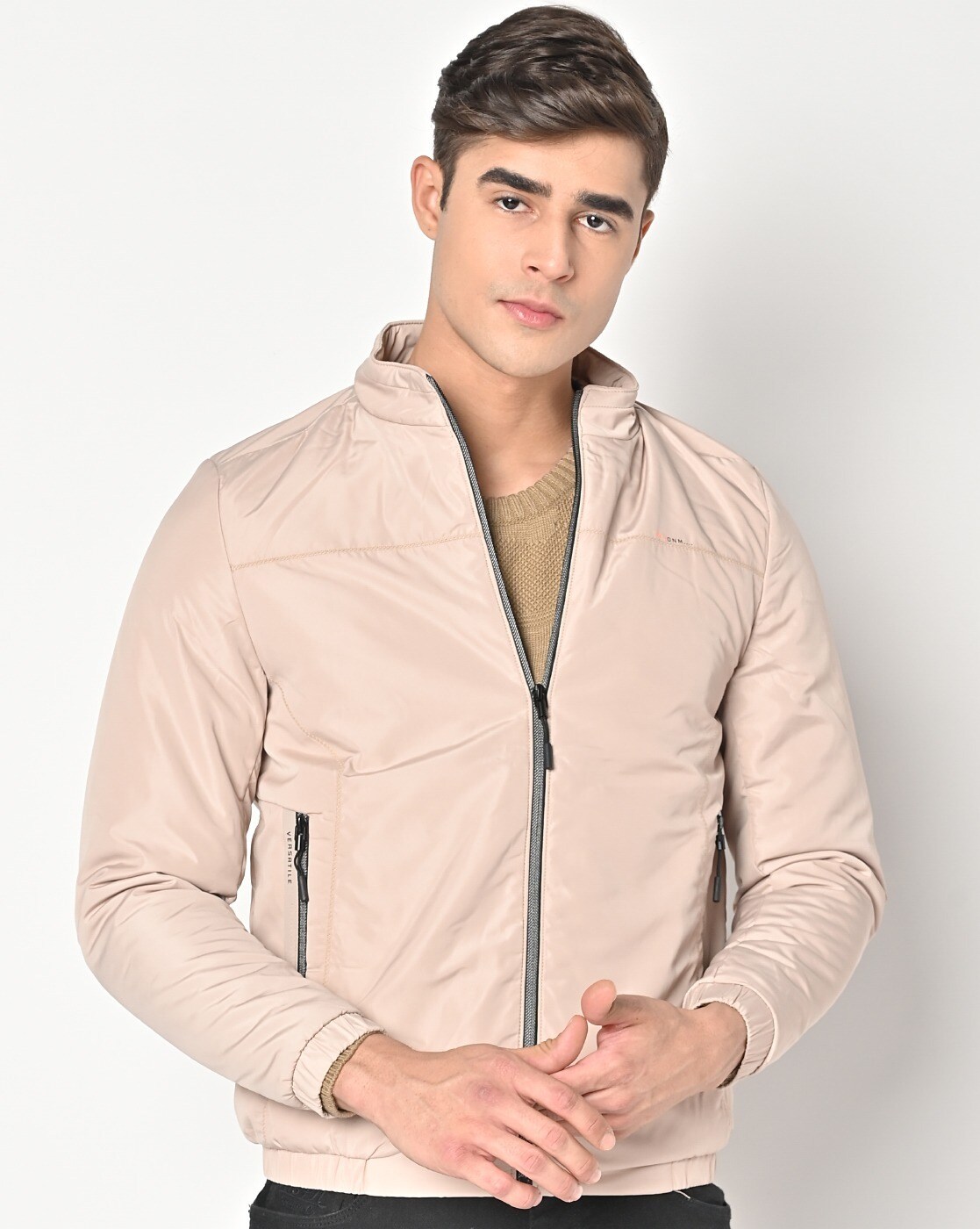 Buy Stone White Jackets & Coats for Men by Fort Collins Online