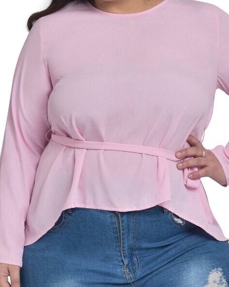 Buy Pink Tops for Women by MARTINI Online