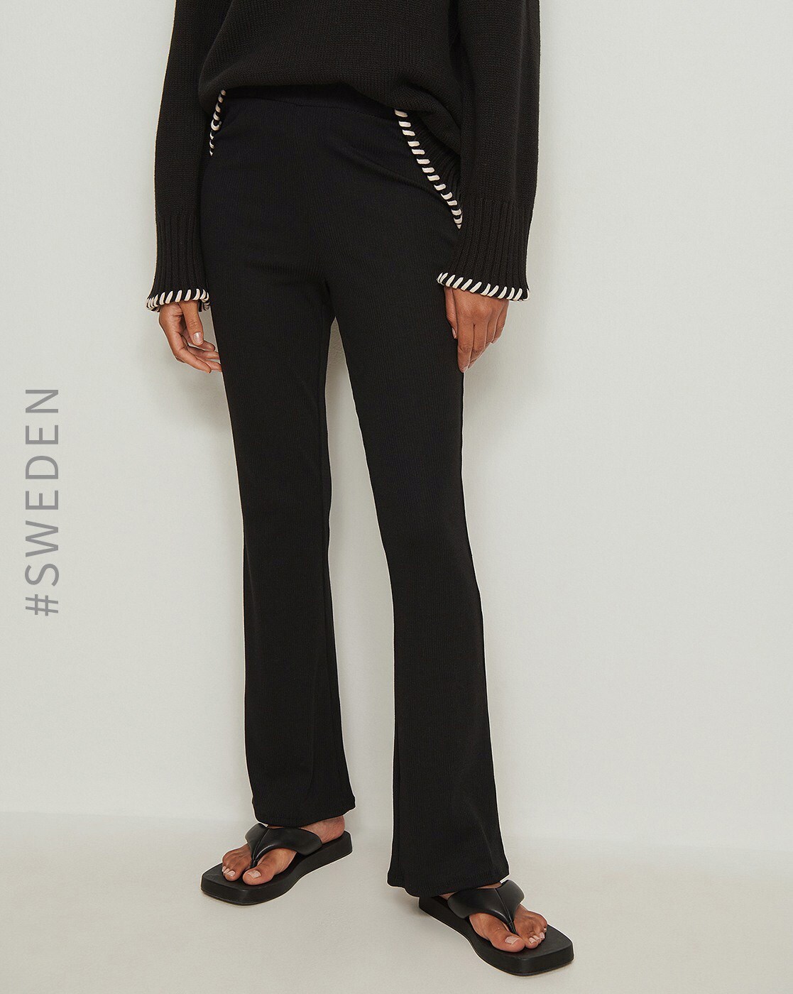 Buy Black Trousers & Pants for Women by Na-kd Online