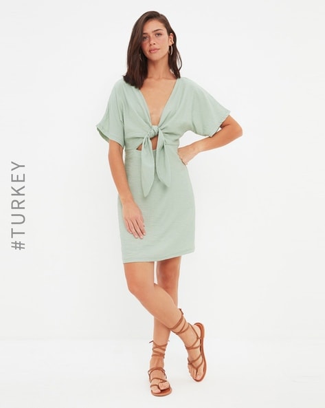 Buy Green Dresses for Women by TRENDYOL Online Ajio