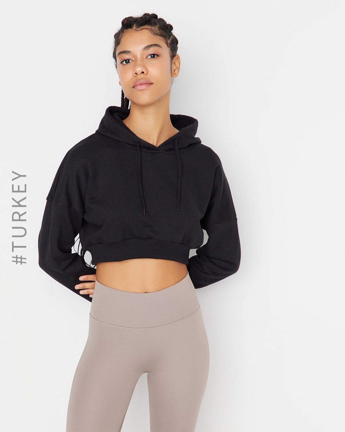 Buy Black Sweatshirt & Hoodies for Women by TRENDYOL Online
