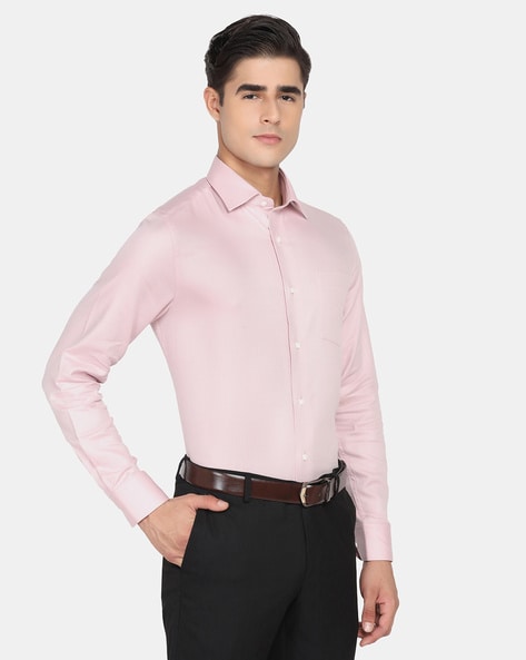 Blackberrys Men Self Design Formal Brown Shirt - Buy Blackberrys Men Self  Design Formal Brown Shirt Online at Best Prices in India