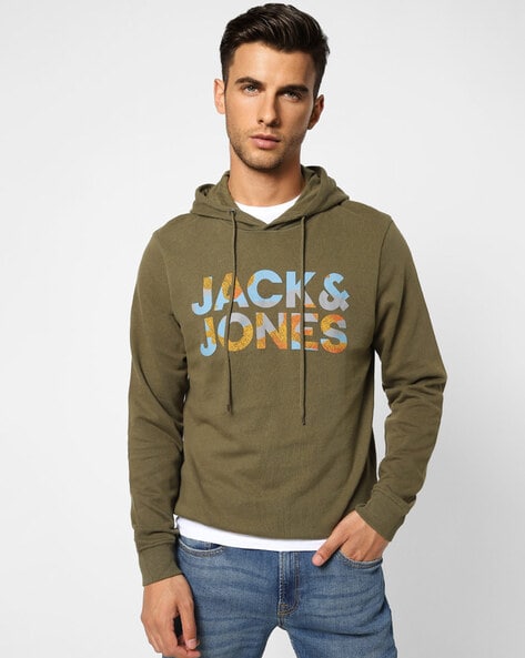 Jack and clearance jones green hoodie