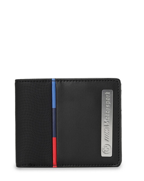 Bi-Fold Wallet with Metal Accent