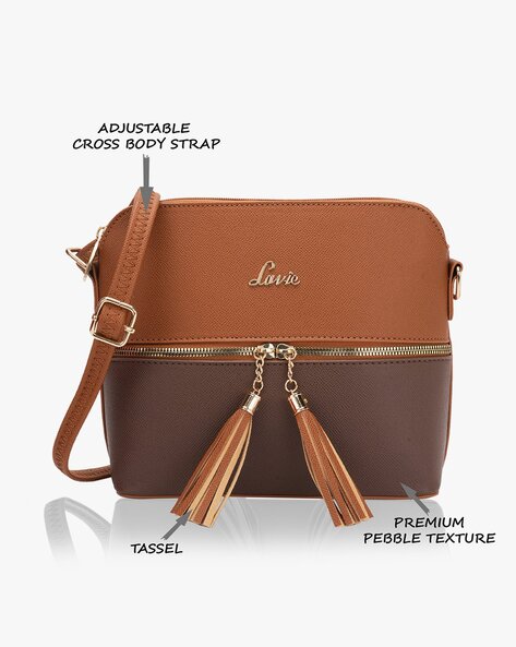 Buy Tan Grey Handbags for Women by Lavie Online Ajio