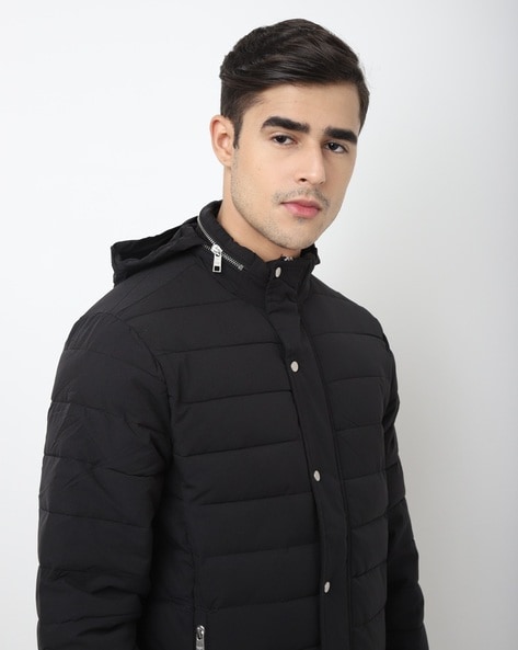 Men's Long Puffer Jackets | Men's Long Down Coats | boohoo USA