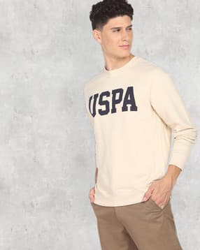 u.s. polo assn. Brand Print Crew-Neck Sweatshirt-picture-22