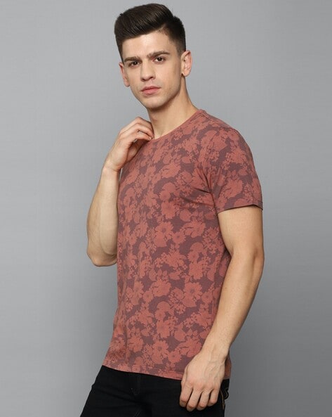 Buy Pink Tshirts for Men by LOUIS PHILIPPE Online