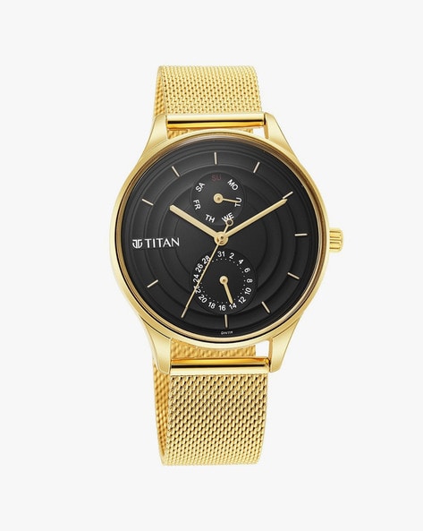 Titan on sale mesh watch