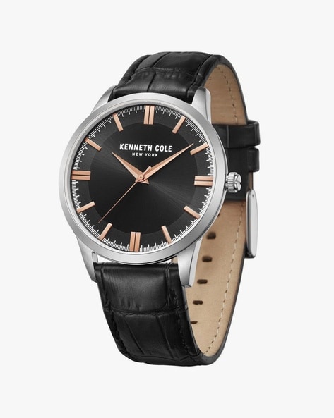 Kenneth cole leather cheap watch